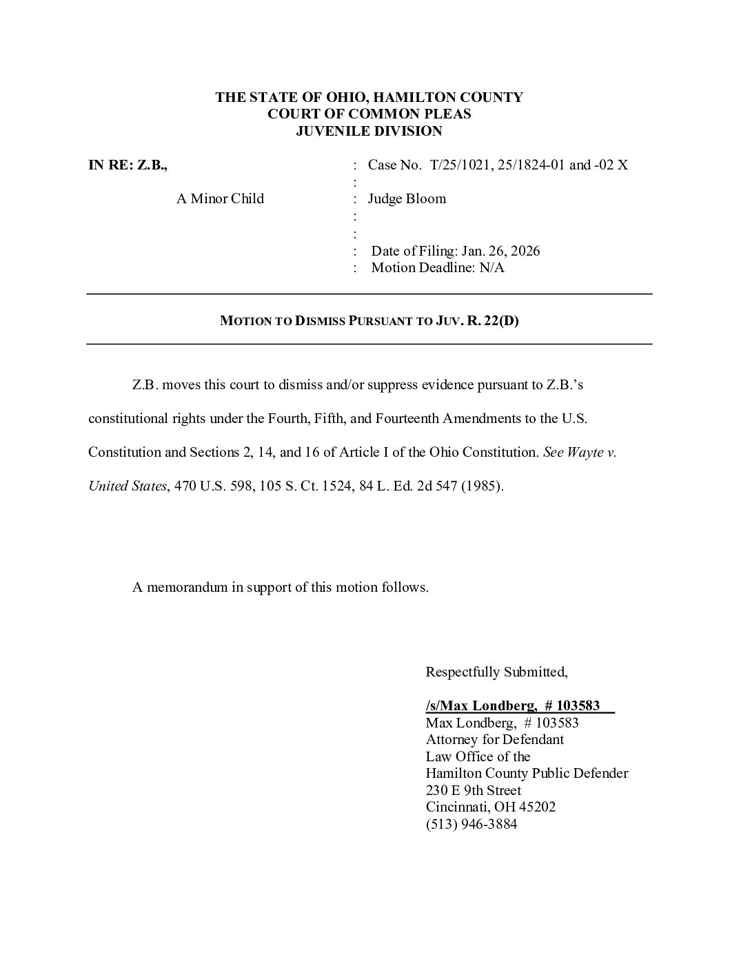 Sample Motion to Dismiss and/or Suppress Evidence Based on Selective Prosecution